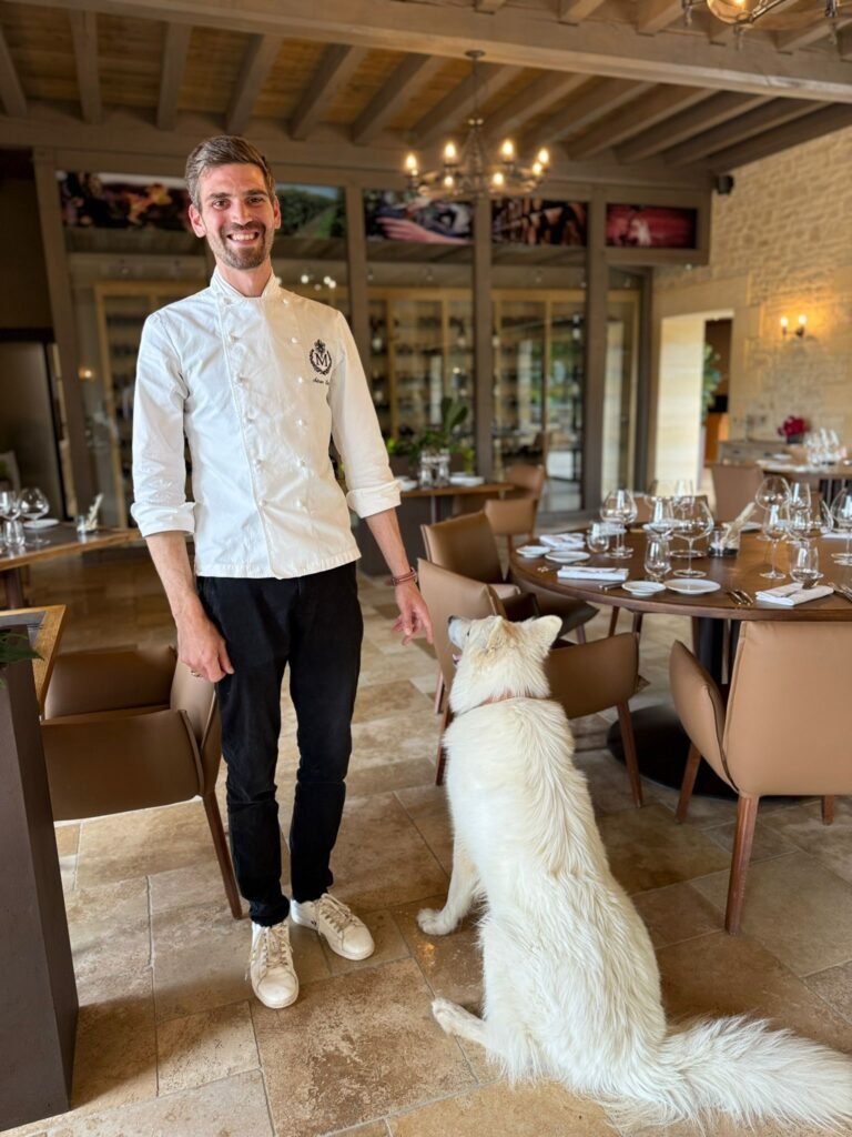 Domaine de Monrecour chef Adrien Soro