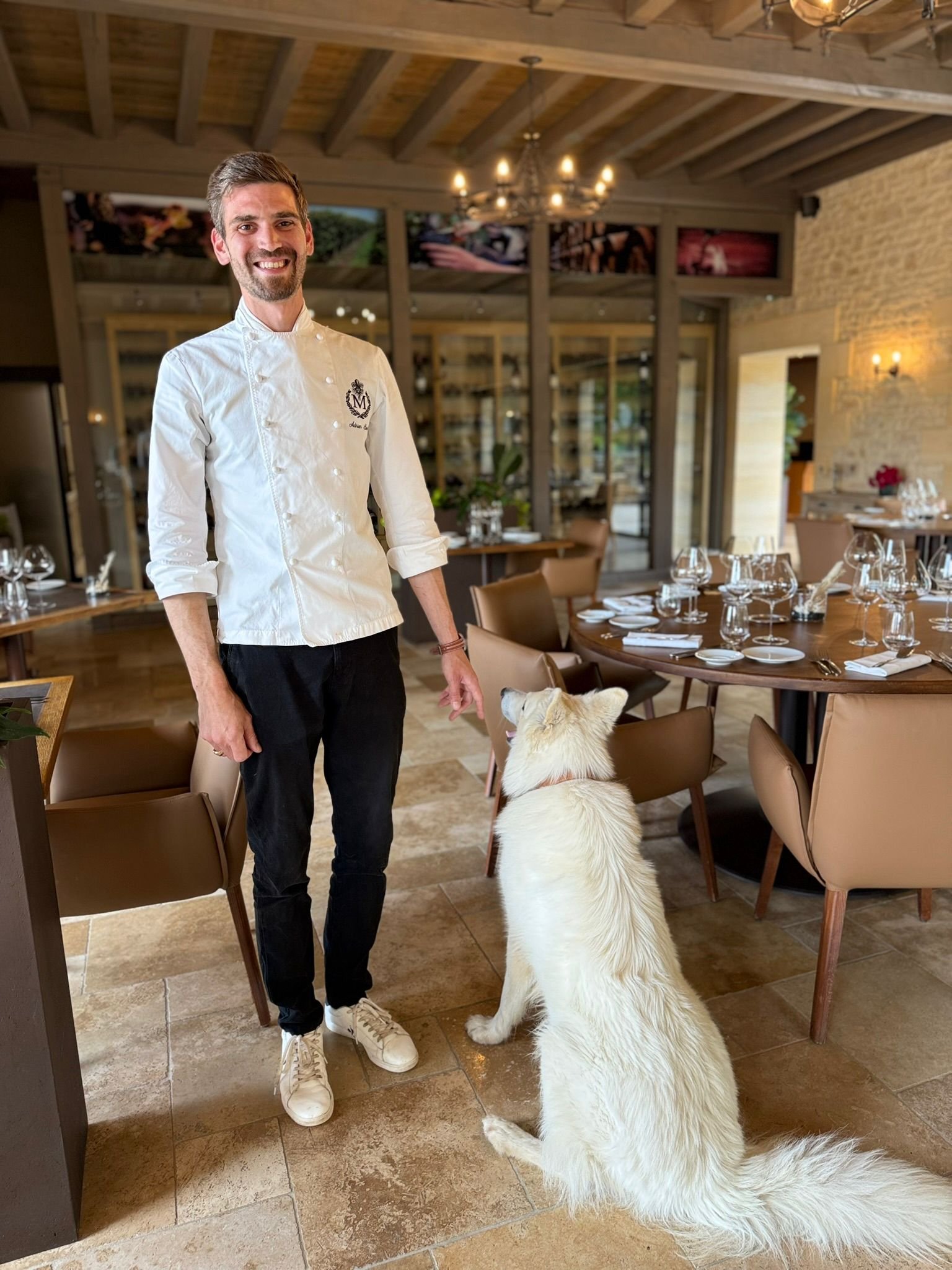 Domaine de Monrecour chef Adrien Soro